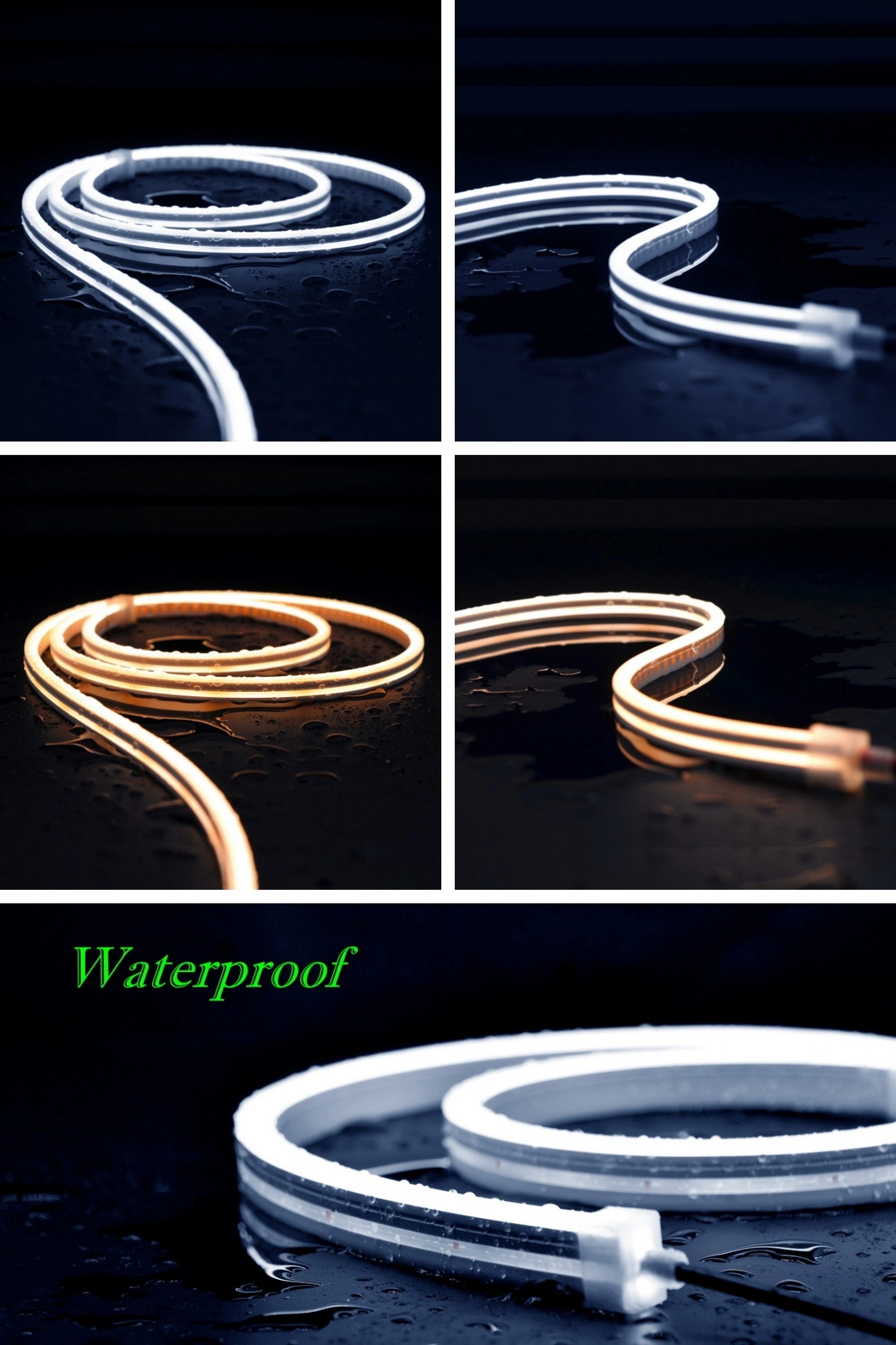 IP67 Waterproof Flexible Silicone Tube Neon Flex Rope Light LED Strip Lights