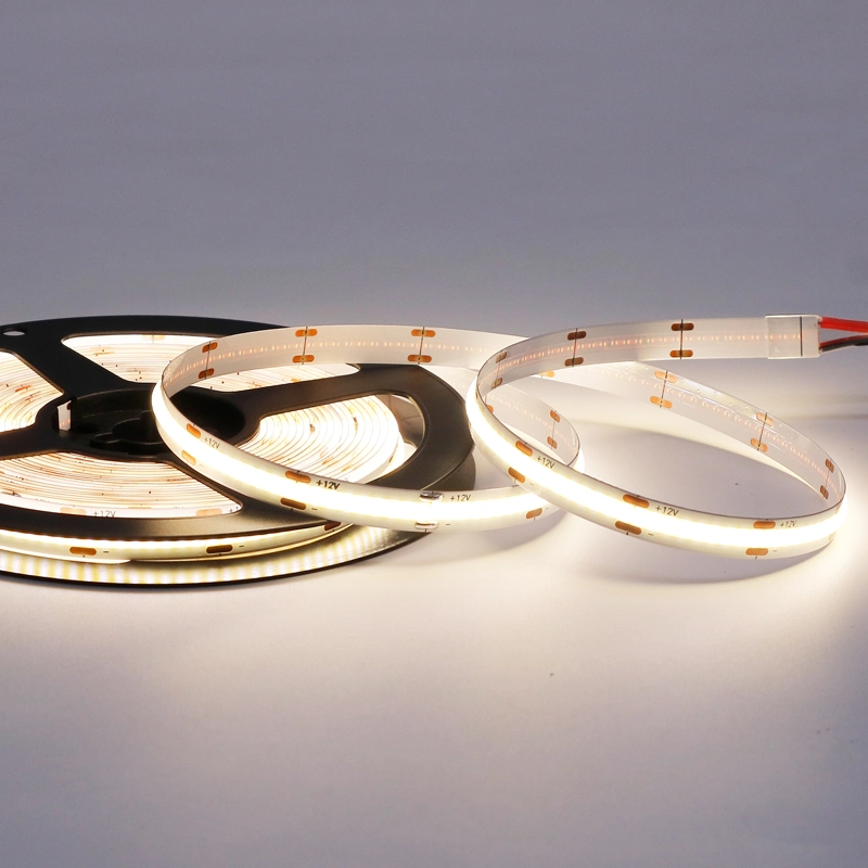 LED COB Strip 12V DC24V 504LEDs Cold White COB LED Strip Light for Home Decoration Lighting