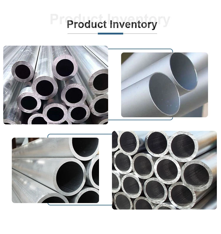 China Manufacturer Extruded Seamless Aluminum Tubing 2024 5052 6061 6063 7075 Aluminium Seamless Round Pipe