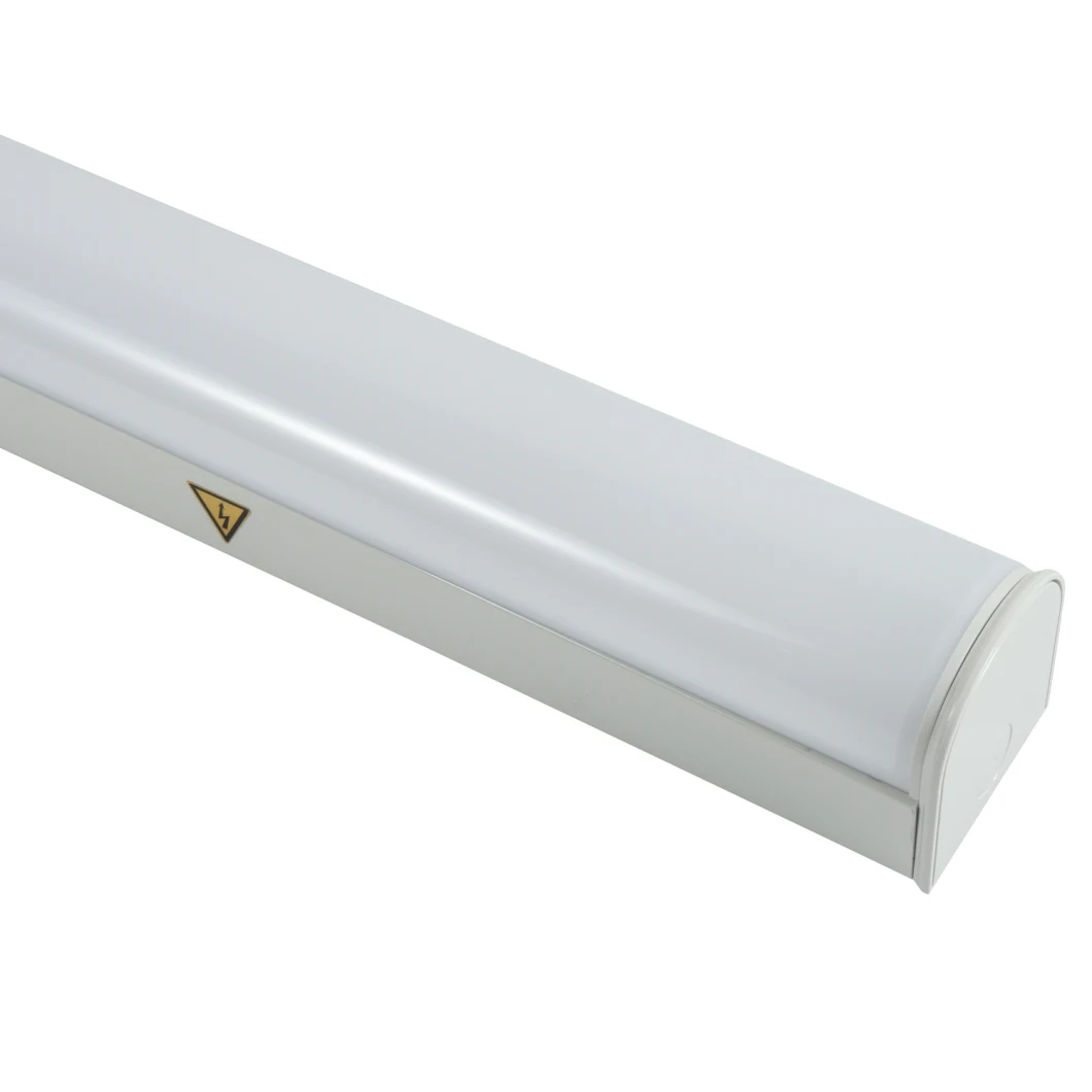 2FT 4FT 5FT 6FT LED Batten Linear Tunnel Lighting IP20 Metal Housing LED Waterproof Weatherproof White Lamp No Clips LED Triproof Tube Light Easy Install