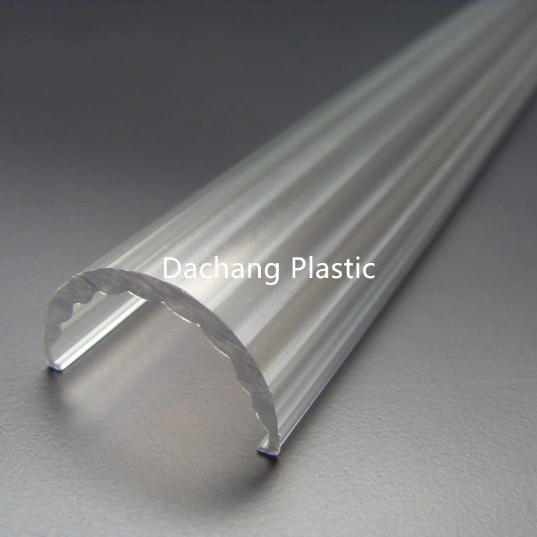 Custom Clear Acrylic Plexiglass Extrusion Profile