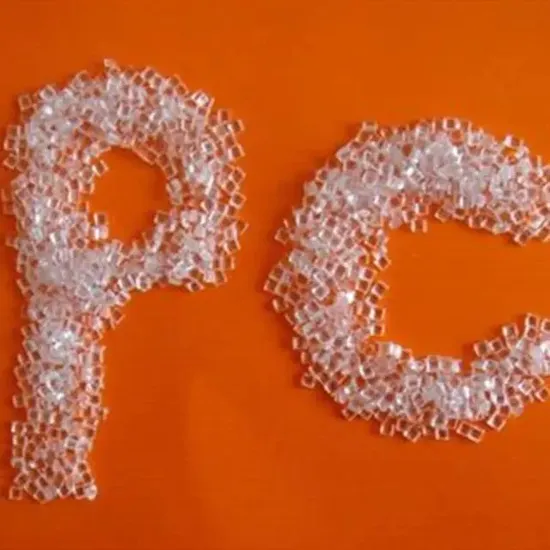 Materie prime plastiche, policarbonati, resina, media viscosità, PC chiaro e trasparente