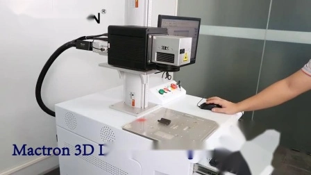 Macchina per incisione laser di cristalli 3D per codici a barre